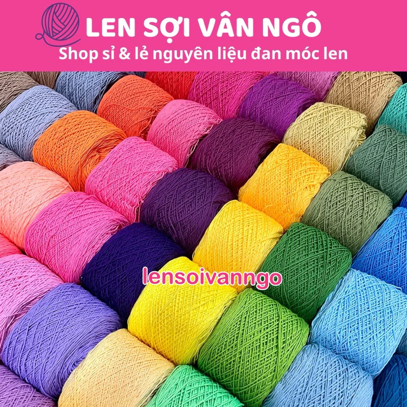 Sợi Cotton Việt Nam 1mm (cuộn 100gr) (26255)