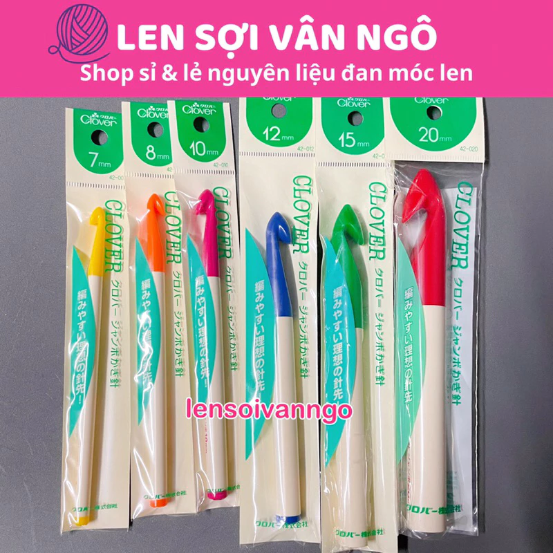 Kim móc Clover Jumbo nội địa Nhật 7mm/8mm/10mm/12mm/15mm (26240)