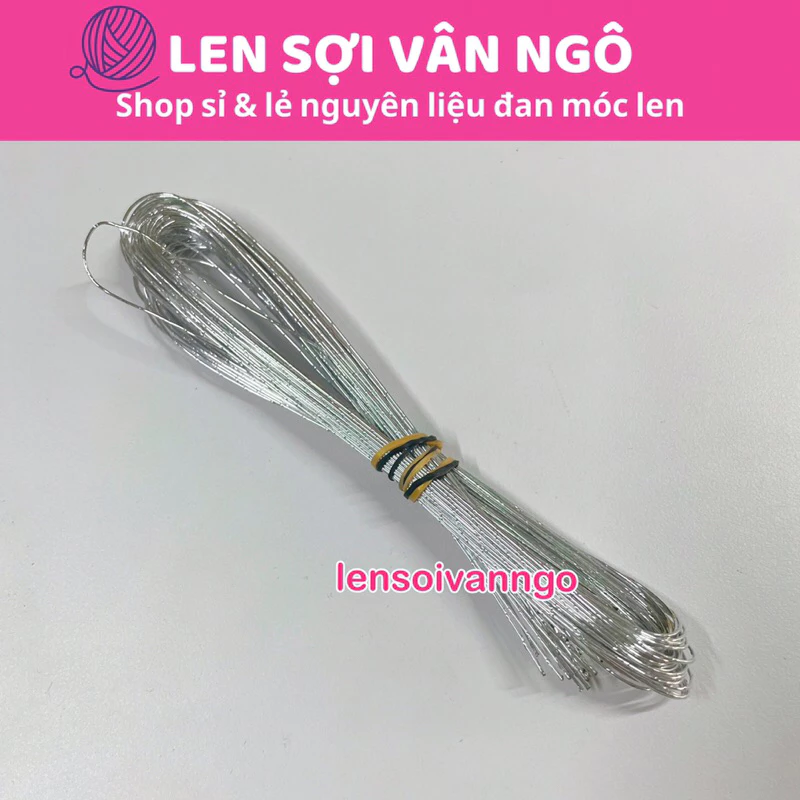 Kẽm si dùng để nẹp cánh hoa, lá (bó 20 sợi) (26116)