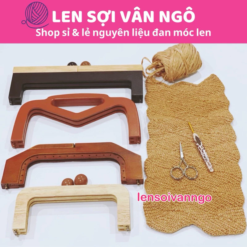 PK túi: Khung gỗ làm túi (26180)