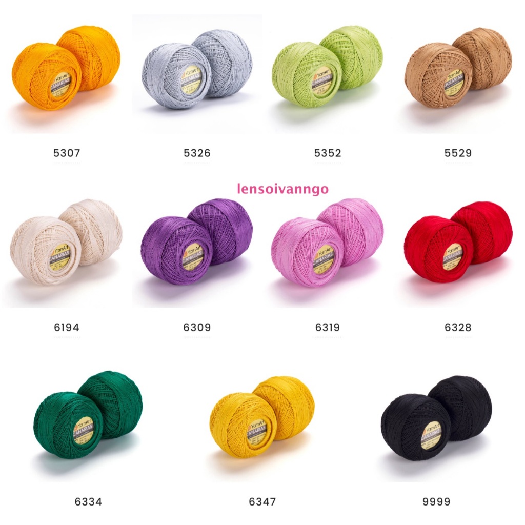 Sợi YarnArt Canarias 0.5mm (cuộn 20gr) (26326)