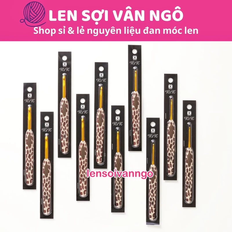 Kim móc Clover hoạ tiết da beo (26252)