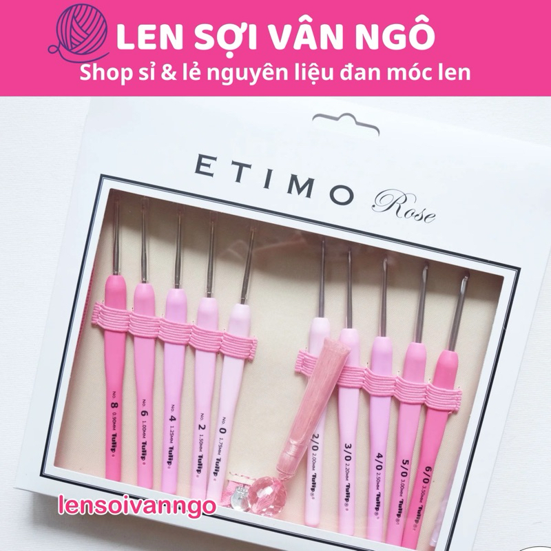 Bộ kim móc Tulip Etimo Rose (26212)