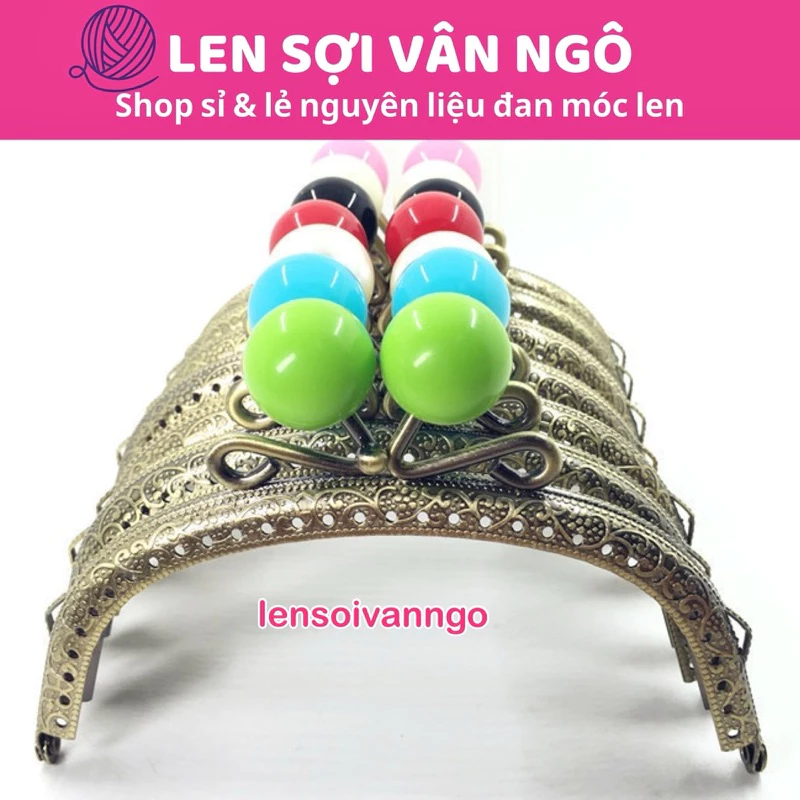 PK túi: Khung châu 12.5cm màu đồng (26176)