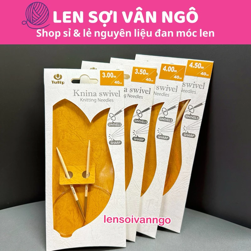 Kim đan vòng Tulip (vòng 40cm) (26208)