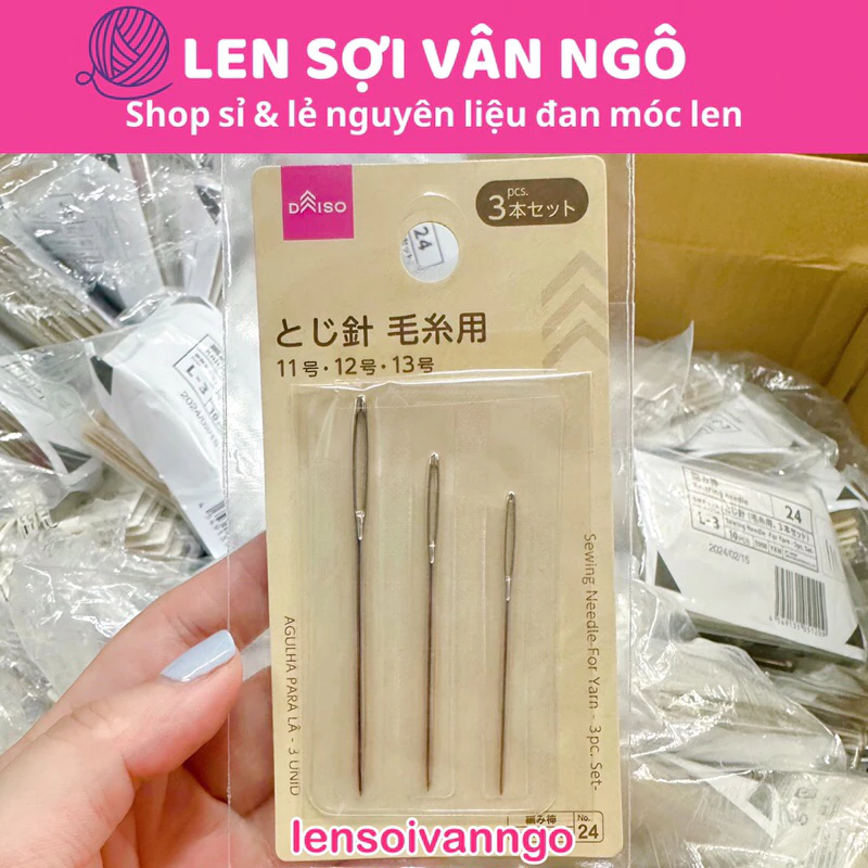 Set kim khâu DAISO nội địa Nhật (26036)