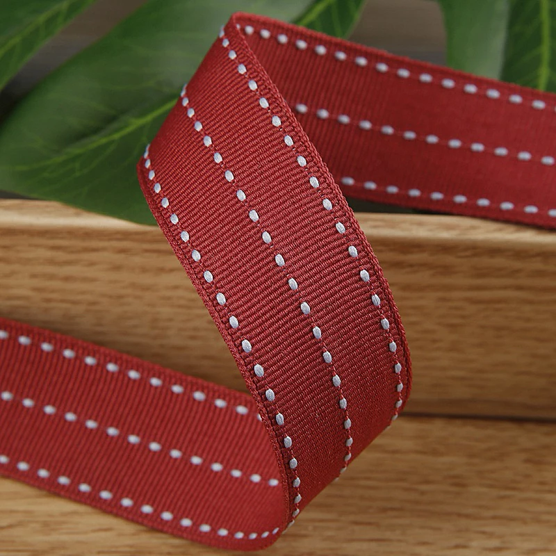 5 mét Ruy băng gân sọc giữa bản 2.5cm (26119)