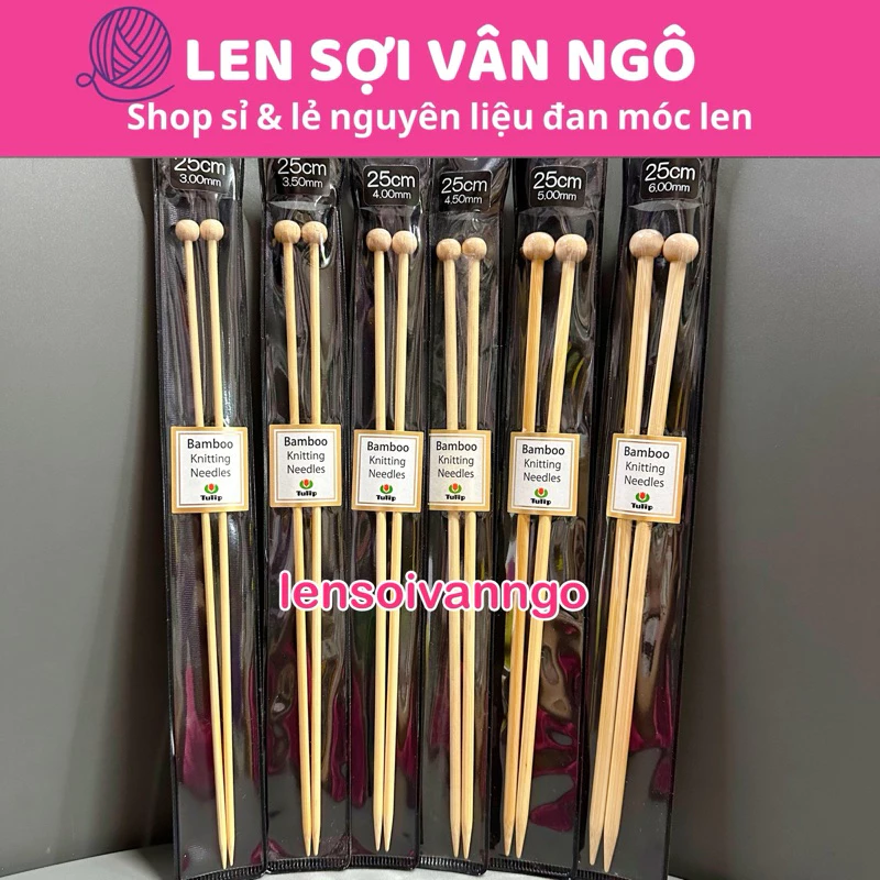 Kim đan thẳng Tulip (chiều dài kim: 25cm) (26209)
