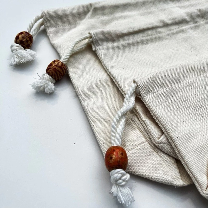 PK túi: Túi vải canvas rút dây S1 (Ngang 22cm x Cao 15cm)(26126)