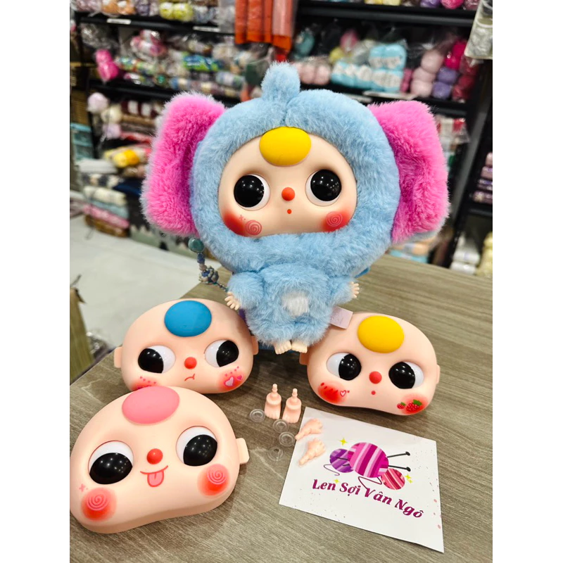 Mặt Baby Three 400% (hàng gia công) (26104)