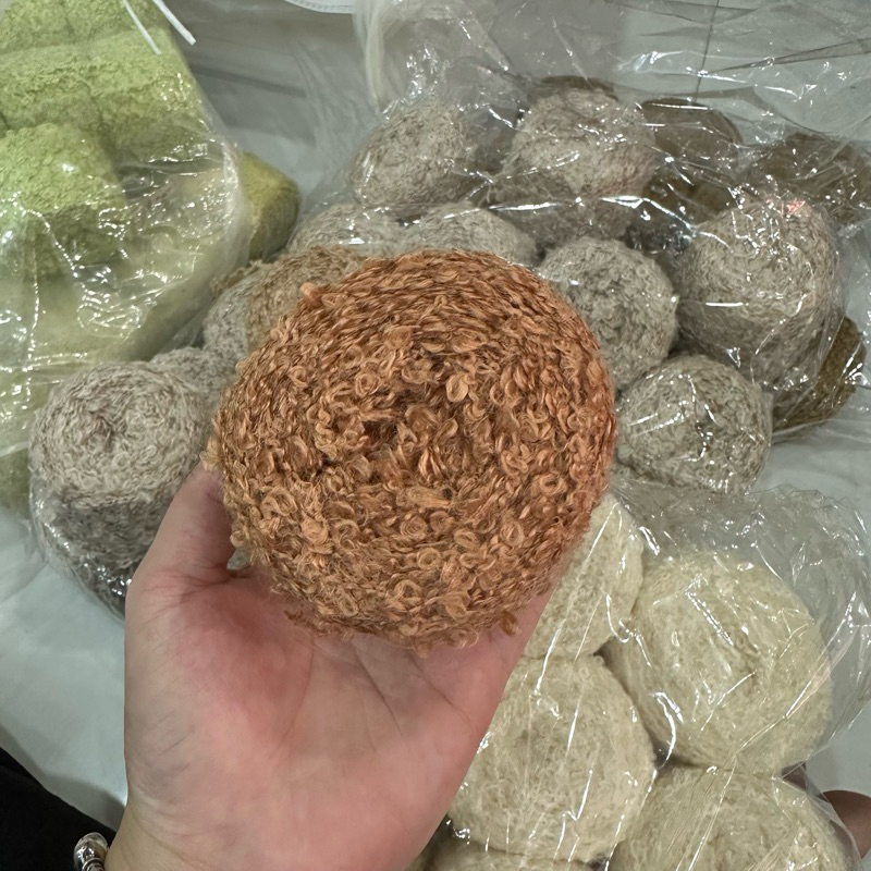 Len xù làm tóc cho búp bê (cuộn 50gr) (26298)