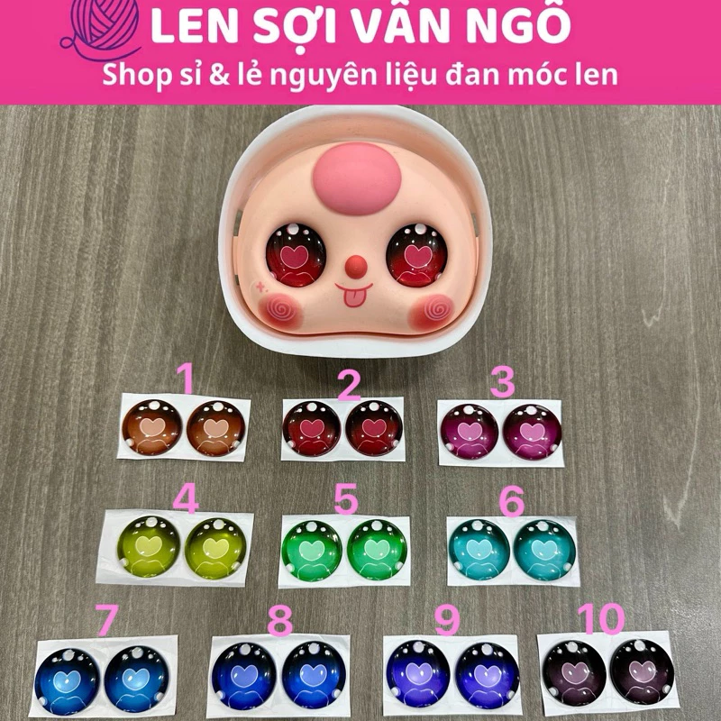 Combo 2 cặp mắt thay thế BB3 100%, BB3 400% (26108)