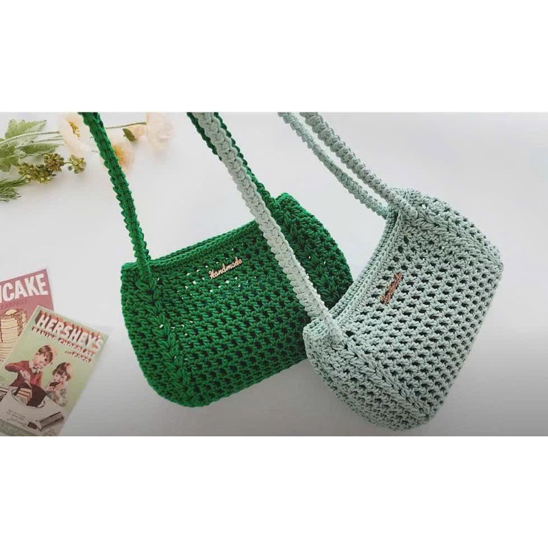 Sợi Macrame Cotton 2mm móc túi, mũ (cuộn 200gr) (26259)