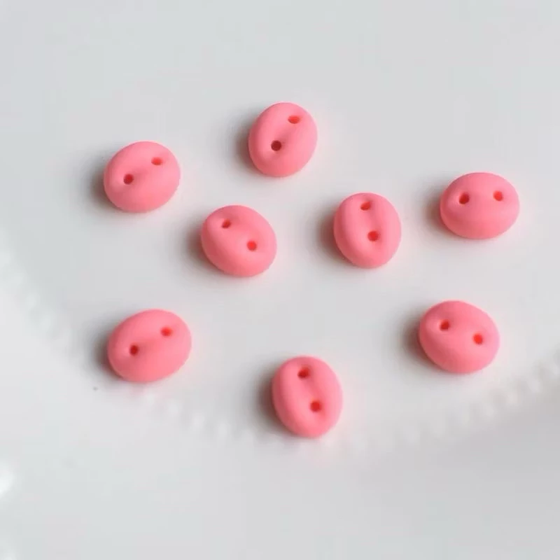 Combo 5 cái mũi heo dán trang trí thú bông handmade (26136)