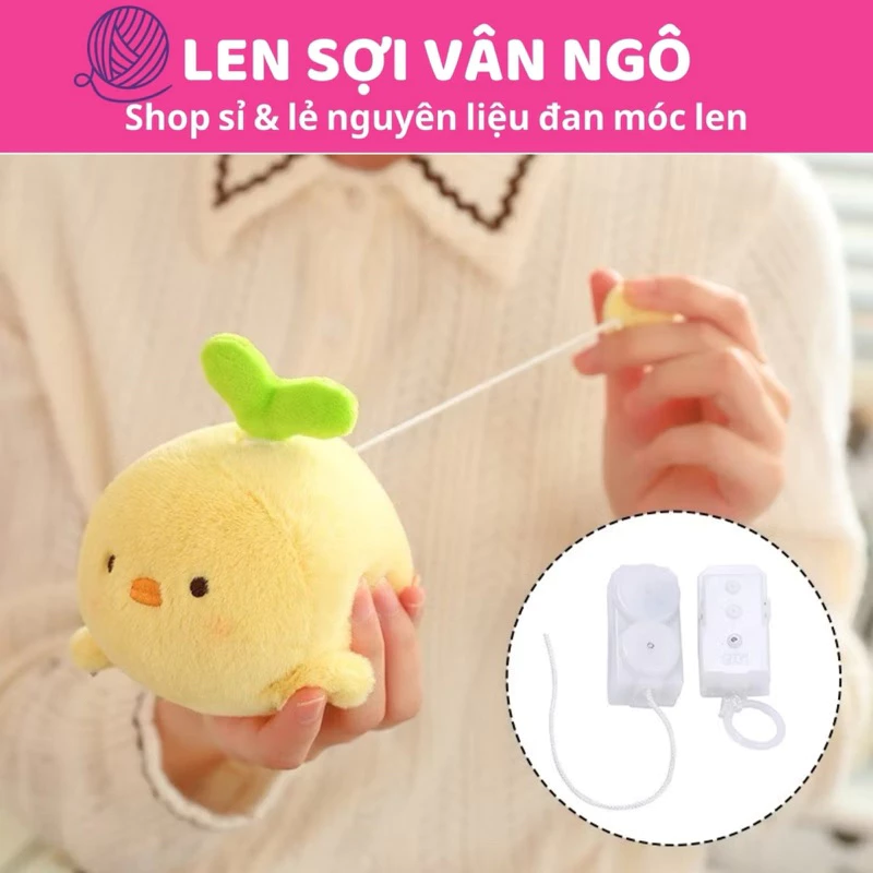 Bộ cót kéo rung làm capybara chảy mũi, làm đồ handmade (26090)