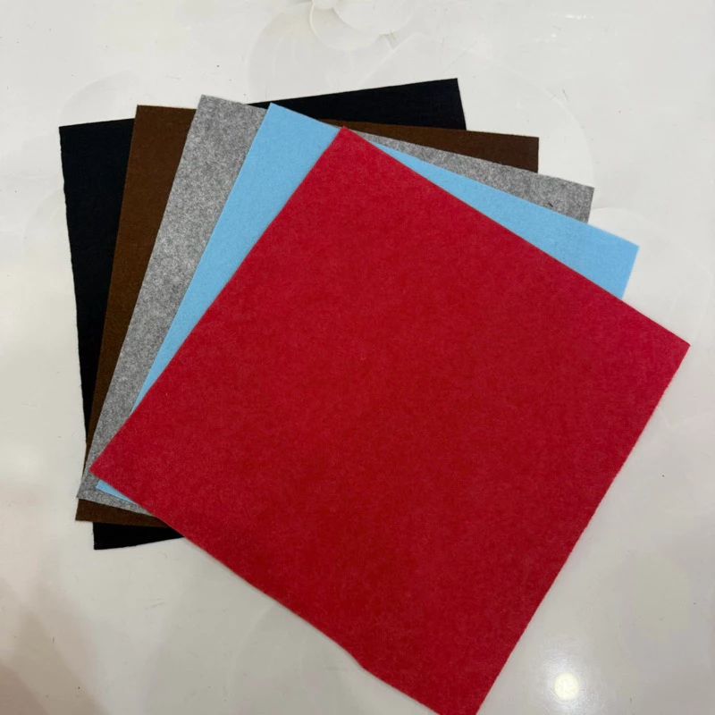 Combo 10 tấm vải nỉ trang trí đồ handmade (26098)