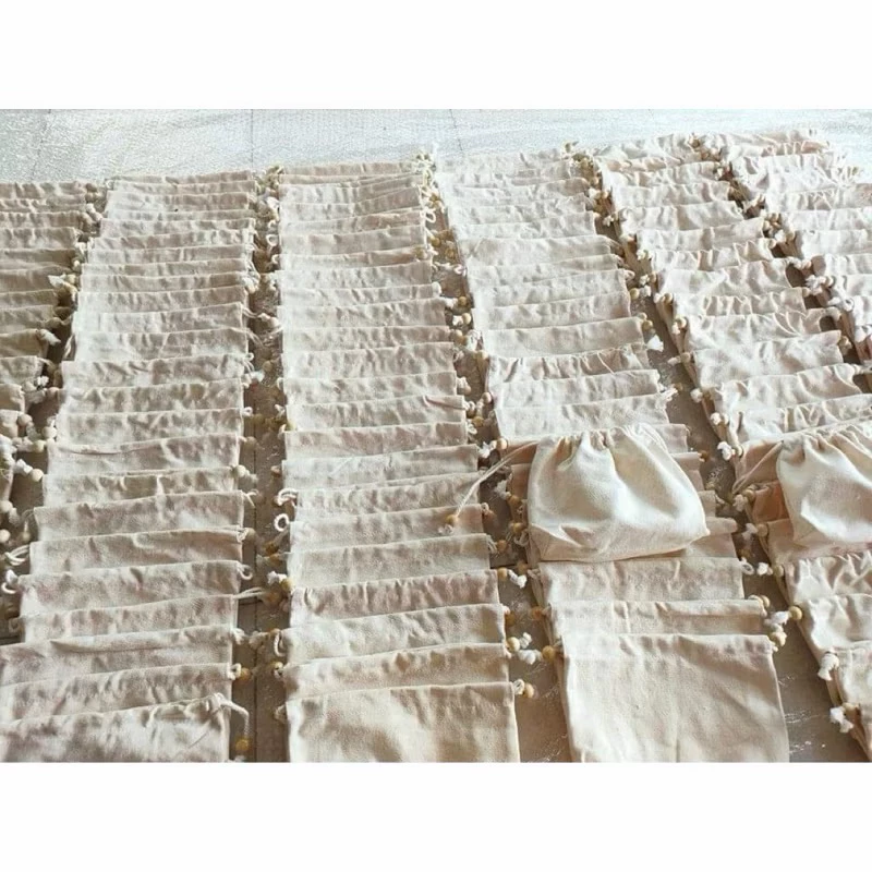 PK túi: Túi vải canvas rút dây S5 (Ngang 32cm x Cao 29cm)(26130)