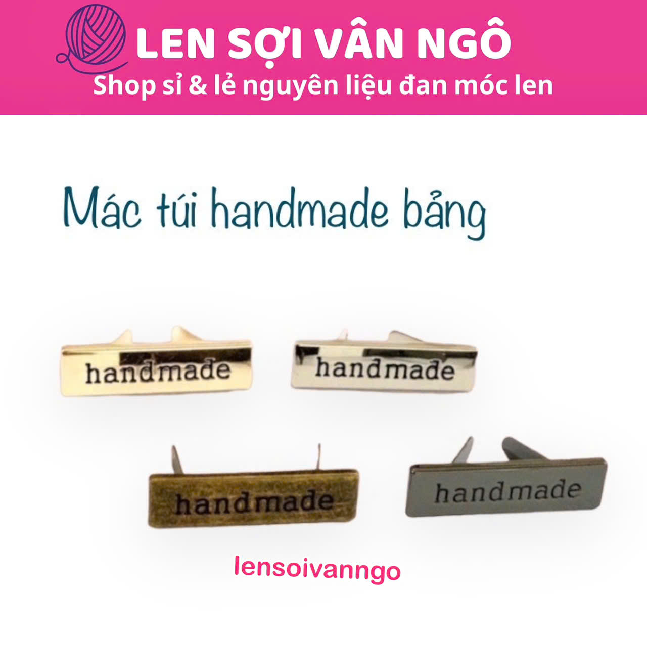 Combo 2 cái mác handmade (26168)