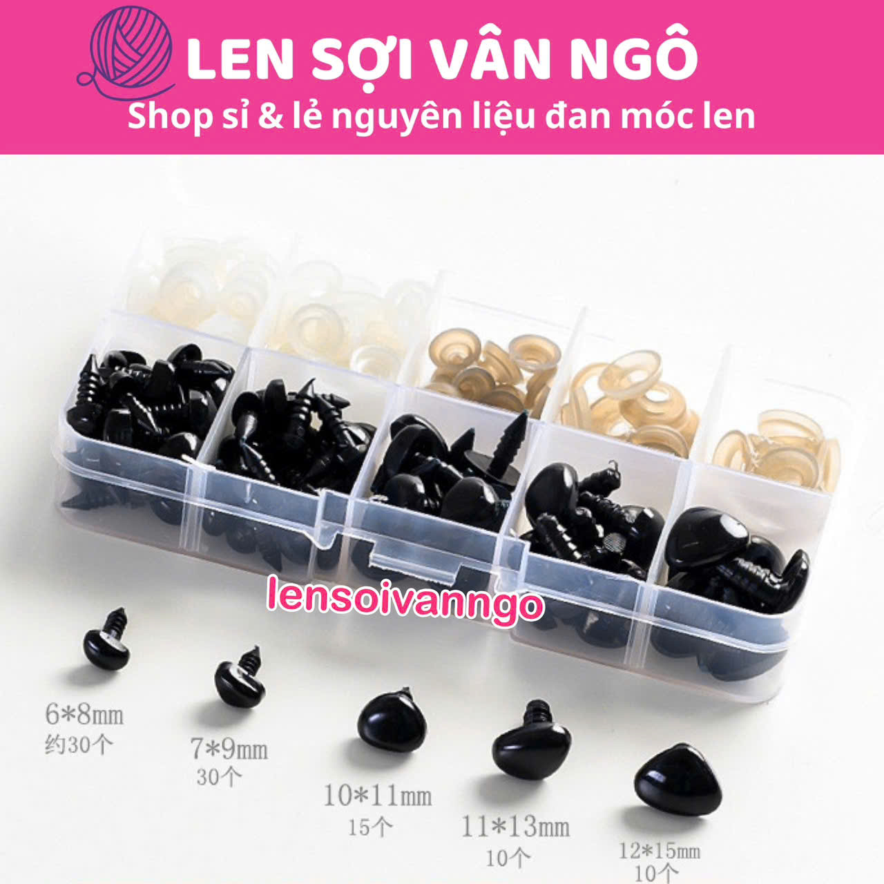 Hộp mũi thú vặn kèm chốt cài an toàn