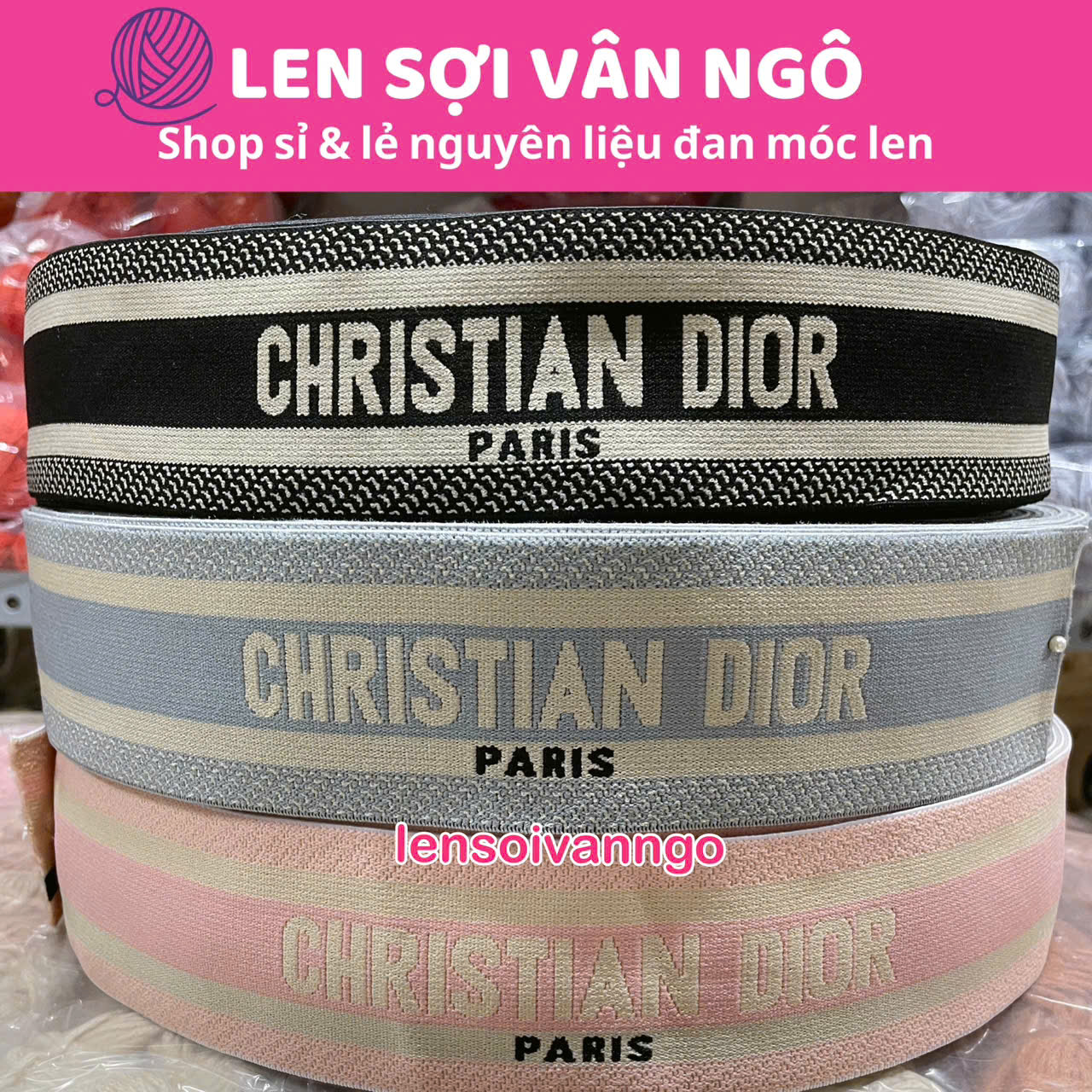 1.5m dây co giãn trang trí túi, mũ, quần áo, giày dép (26120)