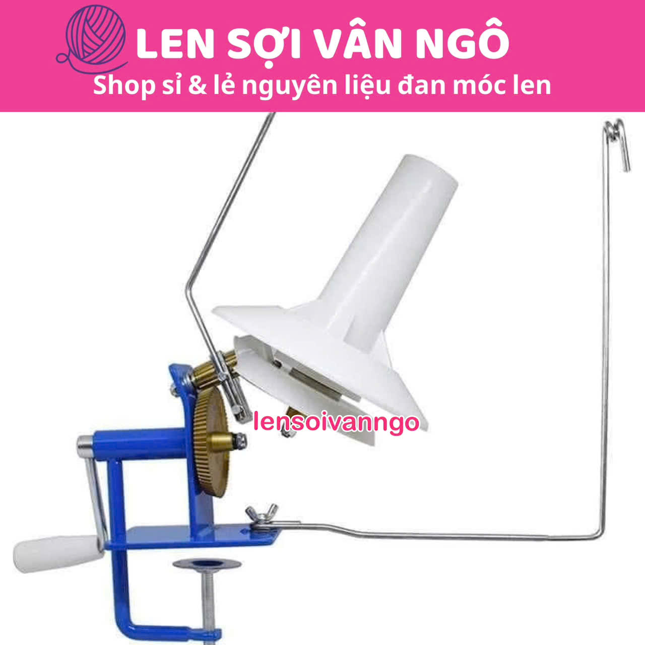 Máy quay len (khung sắt chắc chắn)