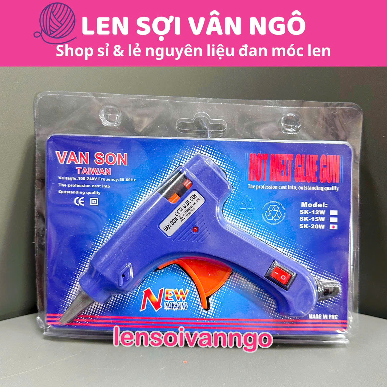 Súng bắn keo (không kèm keo nến)