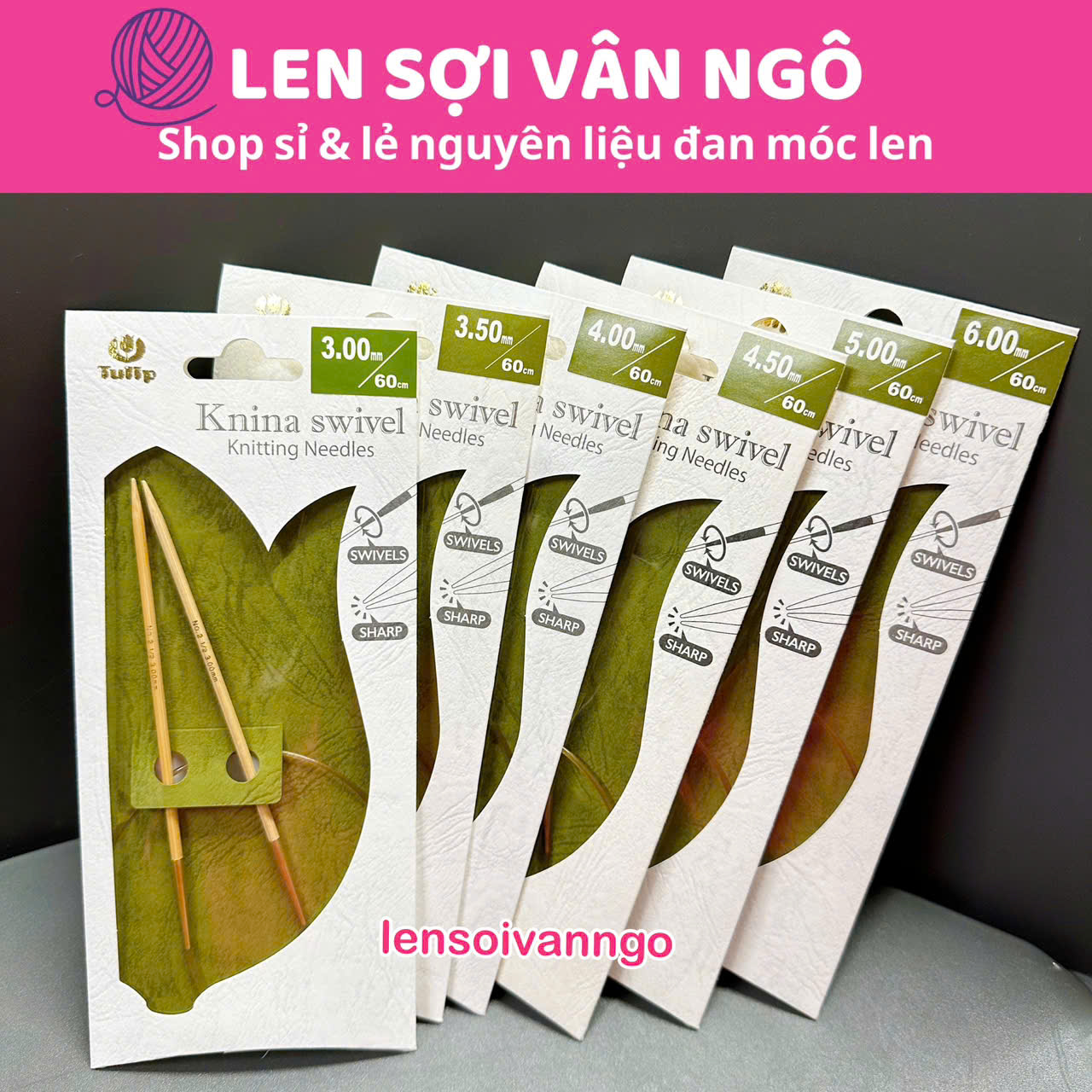 Kim đan vòng Tulip (vòng 60cm) (26208)