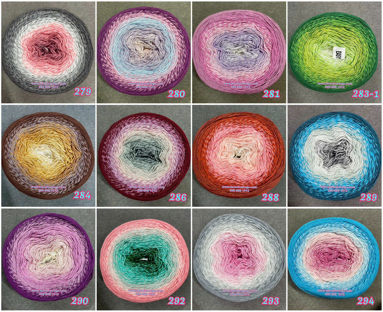 Sợi hè YarnArt FLOWERS (cuộn 250gr) (26328)