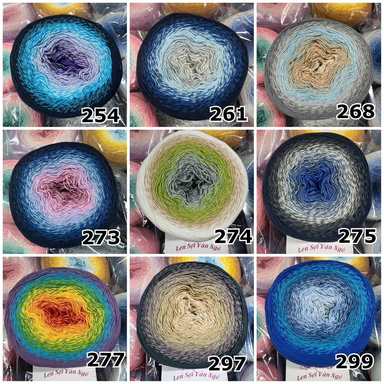 Sợi hè YarnArt FLOWERS (cuộn 250gr) (26328)