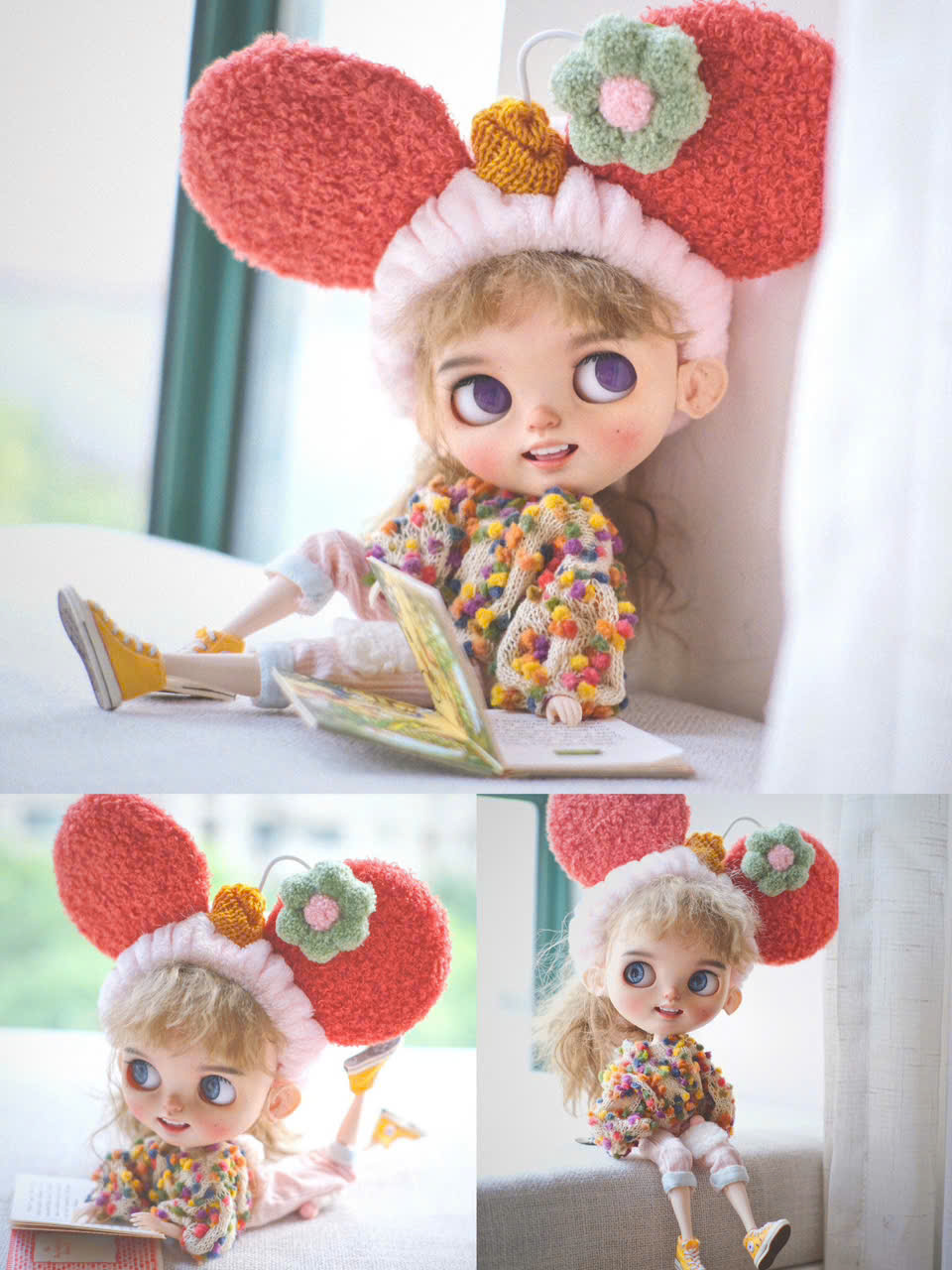 Len pompom (cuộn 50gr) (26289)