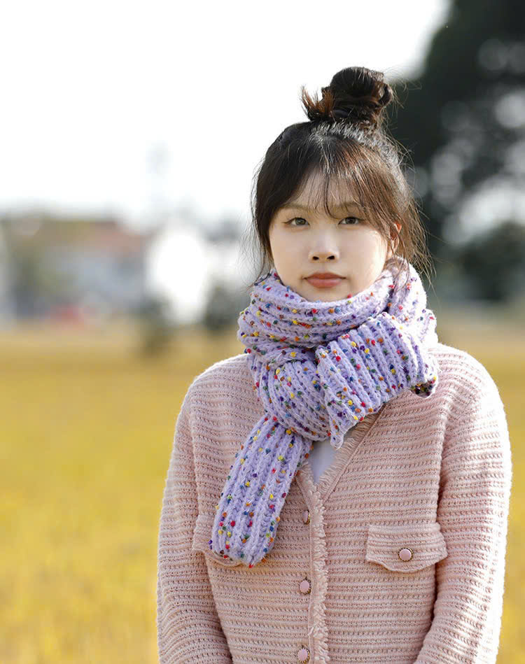 Len pompom (cuộn 50gr) (26289)