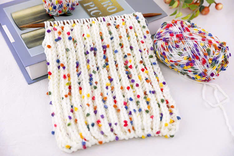 Len pompom (cuộn 50gr) (26289)