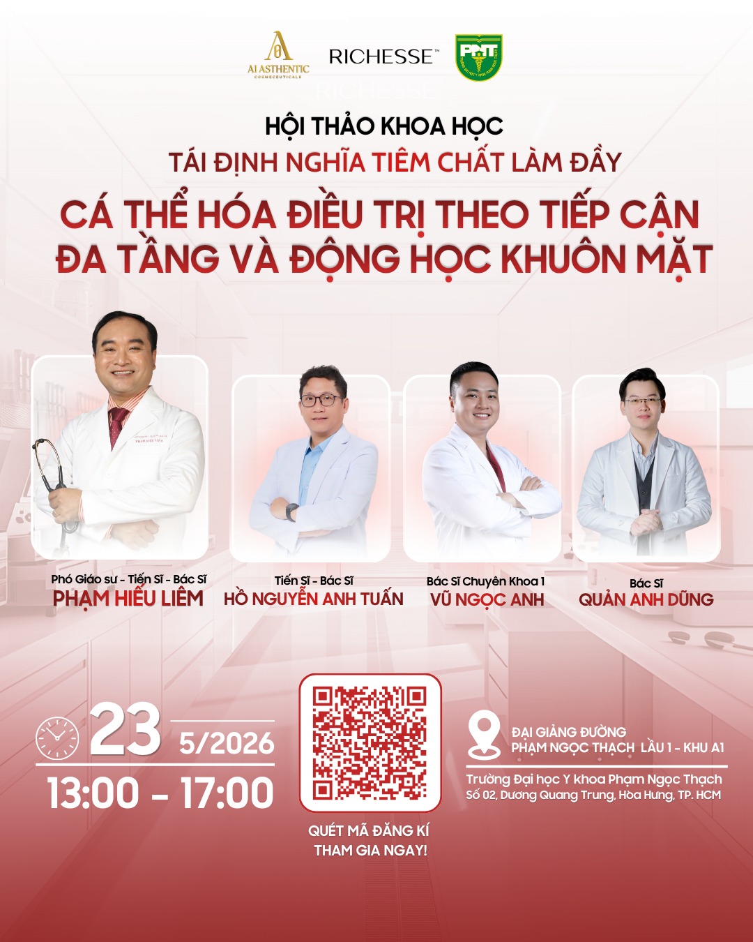 HỘI THẢO KHOA HỌC TÁI ĐỊNH NGHĨA TIÊM CHẤT LÀM ĐẦY