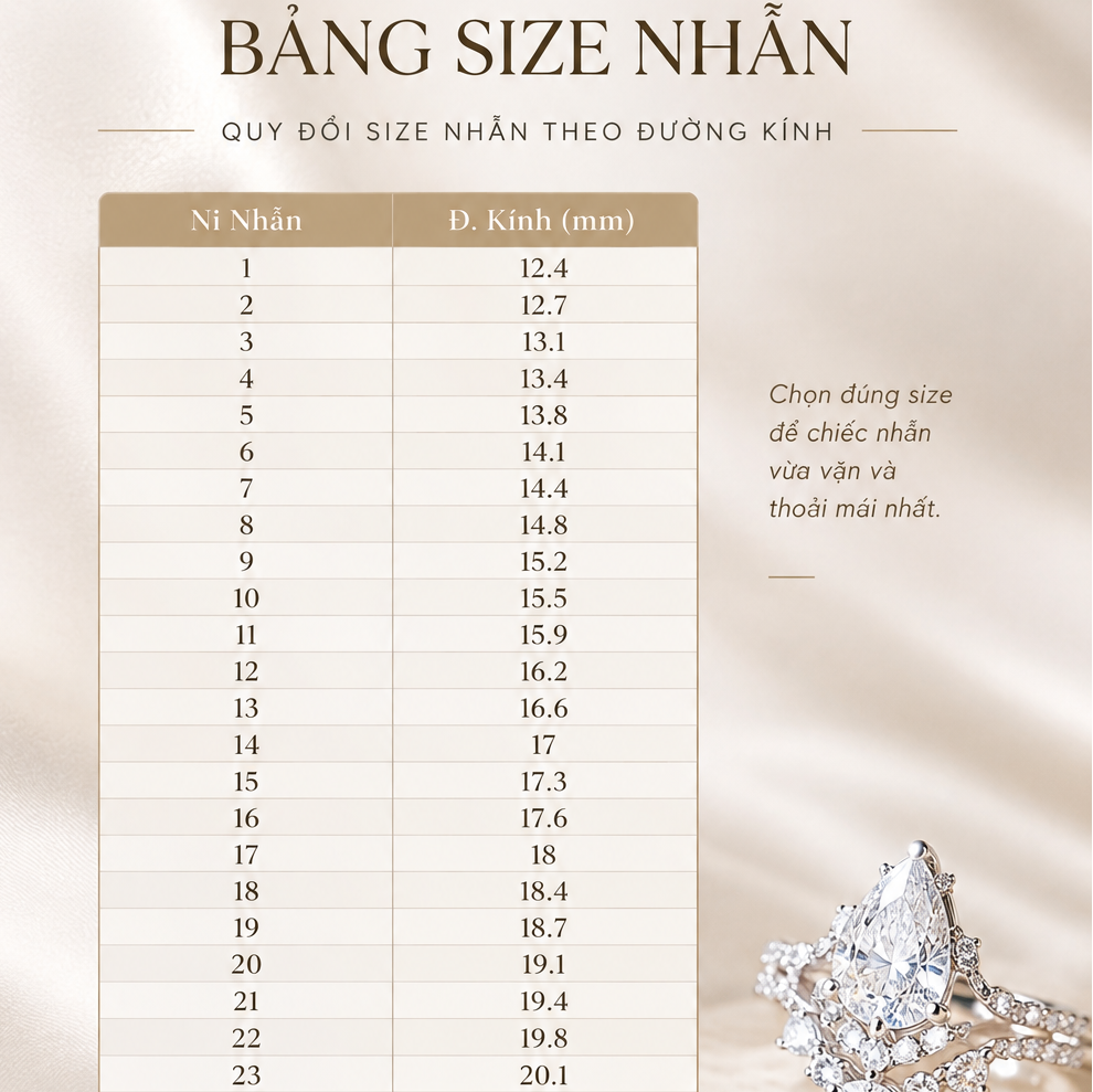 Nhẫn Hai Viên Chủ - Toi Ét Moi Ring FULL MOISSANITE - SRE401