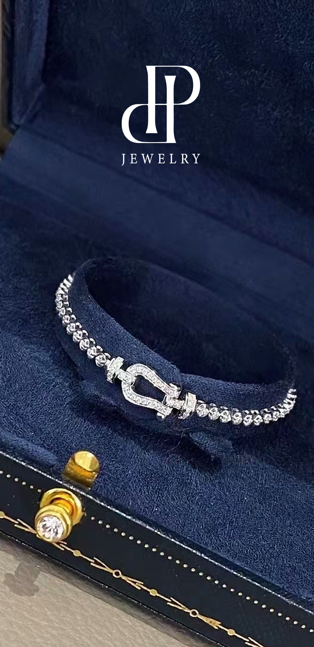 Lắc Tay Móng Ngựa FULL MOISSANITE - BIỂU TƯỢNG MAY MẮN VÀ ĐẲNG CẤP - SBE035