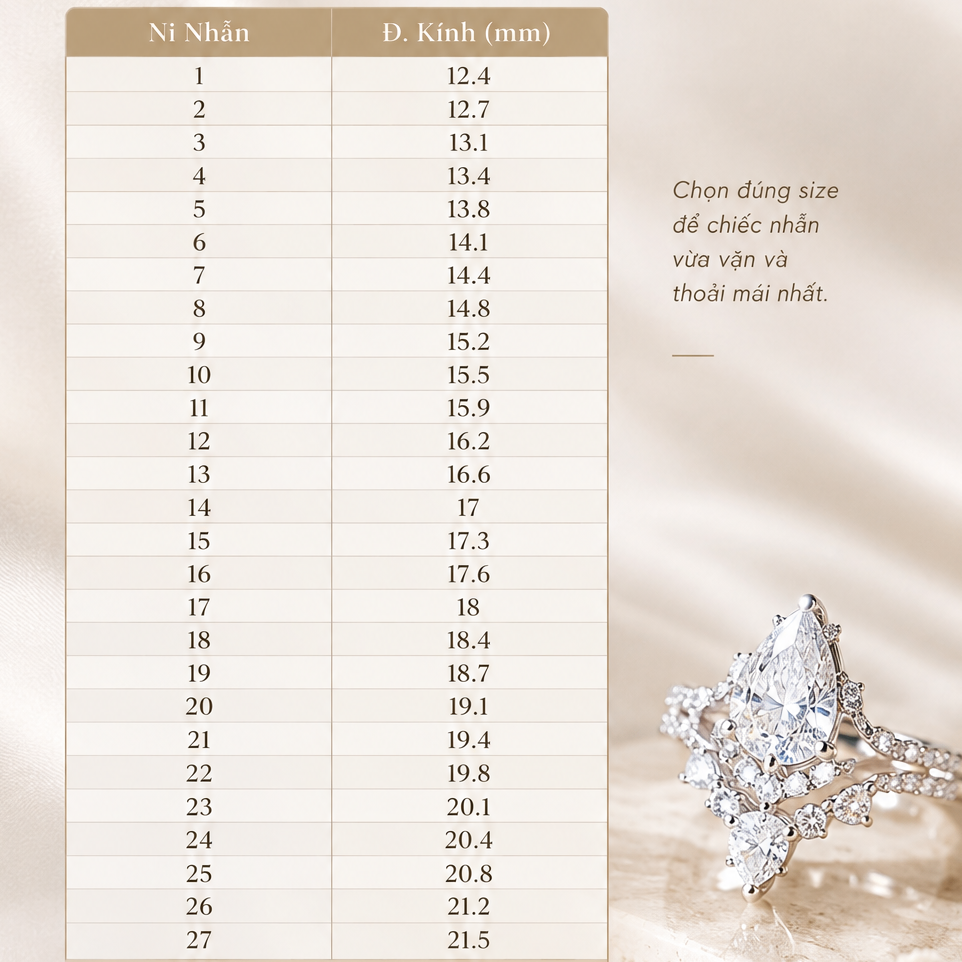 FULL MOISSANITE VIÊN CHỦ 8li MỀM MẠI, DỊU DÀNG, SANG TRỌNG,  SRE008