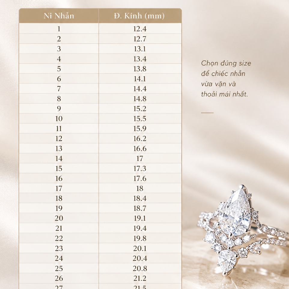 NHẪN NỮ FULL MOISSANITE 6.3 LY – TỎA SÁNG VẺ ĐẸP THANH LỊCH