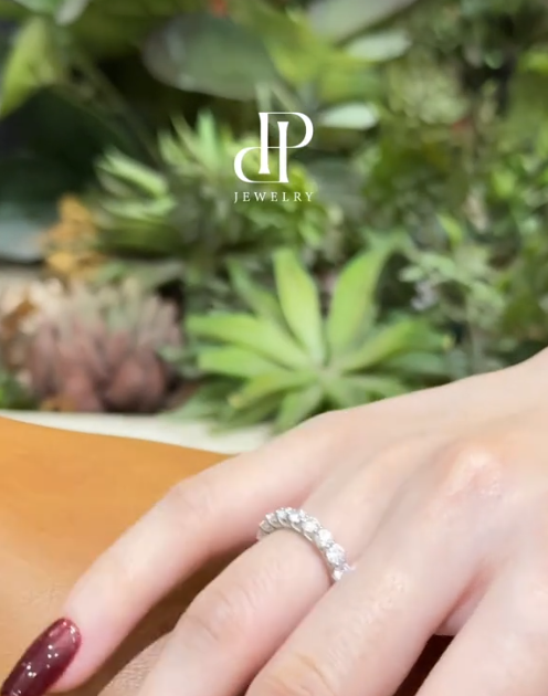 HPJ ÁNH SAO - FULL MOISSANITE 3 li Thanh Lịch, Nhẹ Nhàng SRI 132
