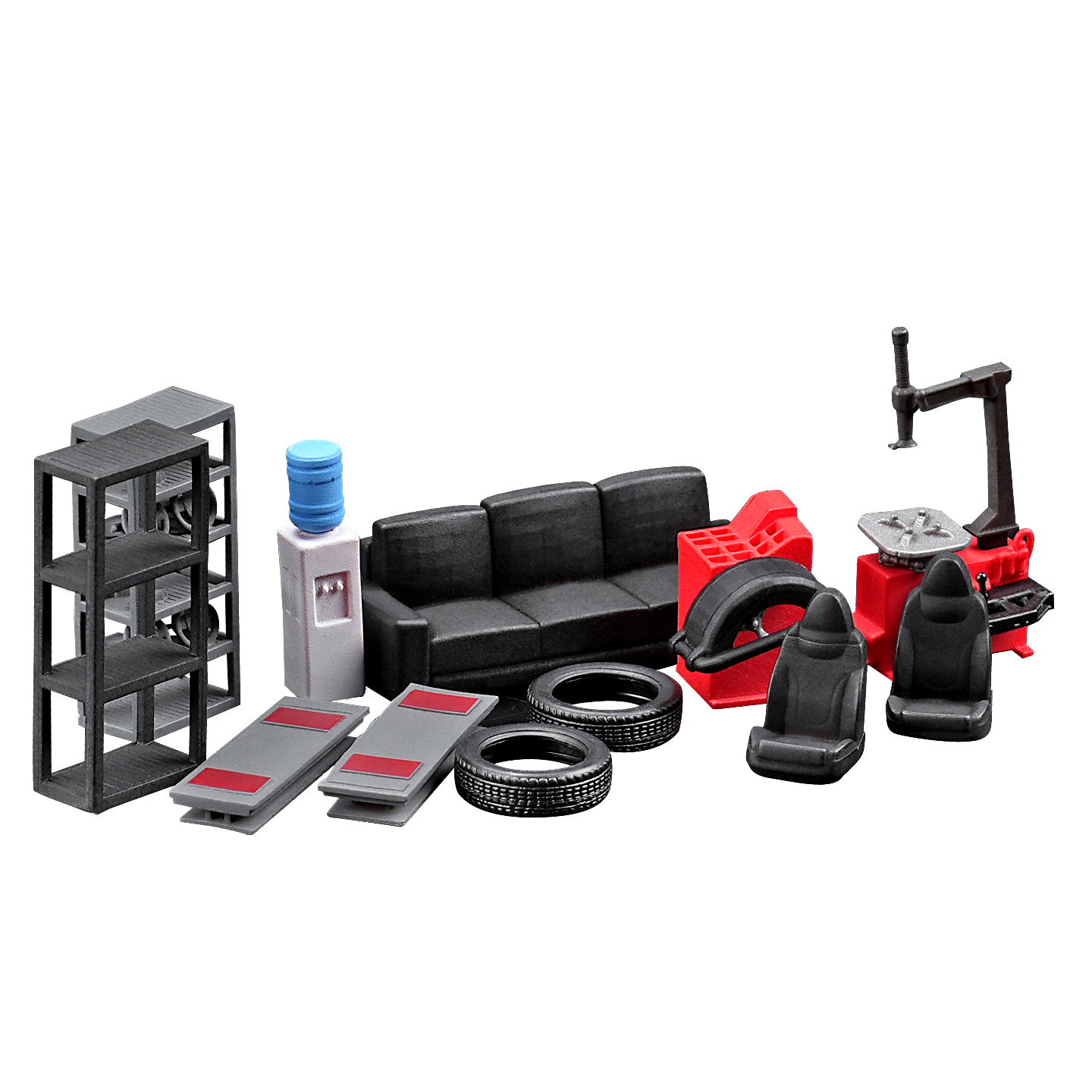 Bộ phụ kiện garage sửa xe gồm 12 chi tiết GRE911FIG-28