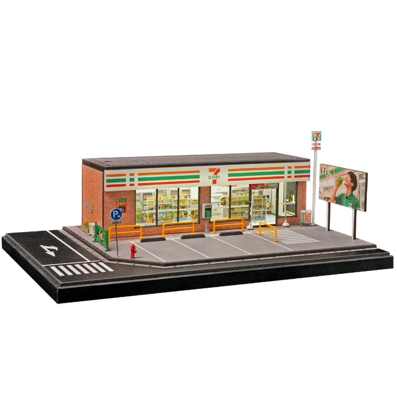 Mô hình Diorama Cửa hàng tiện lợi 7Eleven
