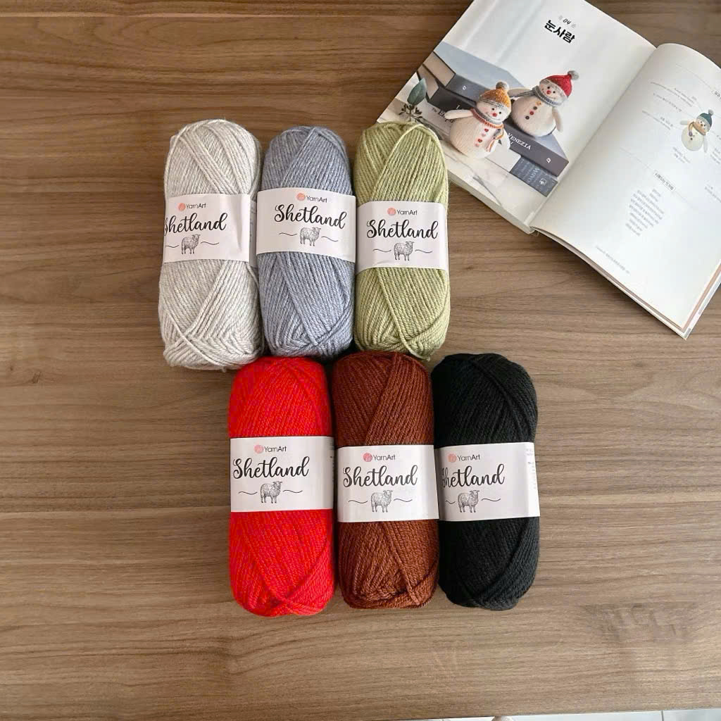 Len Yarnart Shetland-len lông cừu