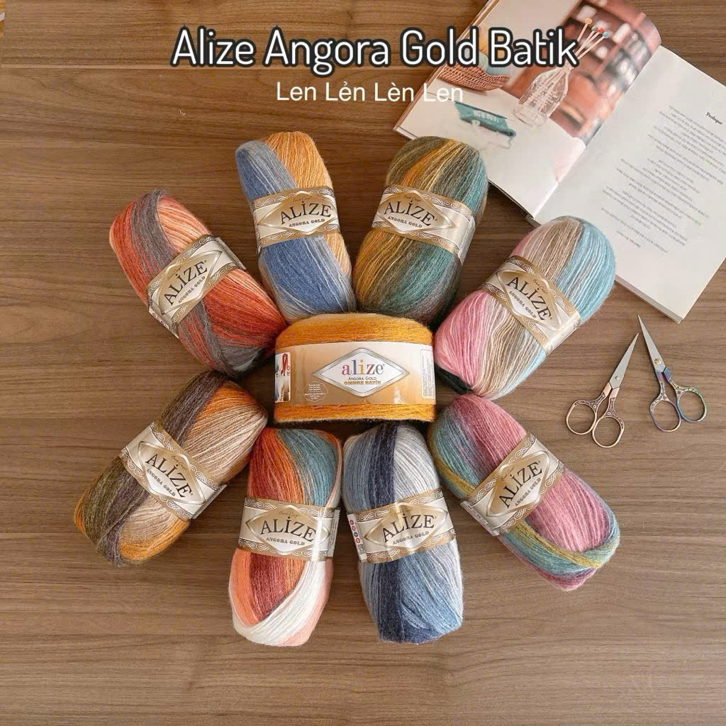 Len Alize Angora Gold Batik
