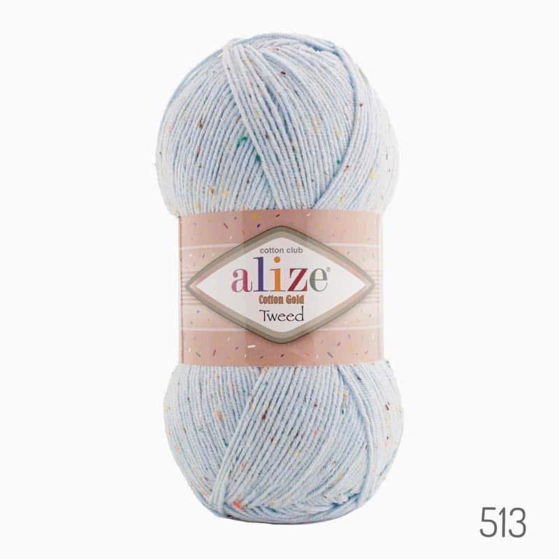 Len Alize Cotton Gold Tweed