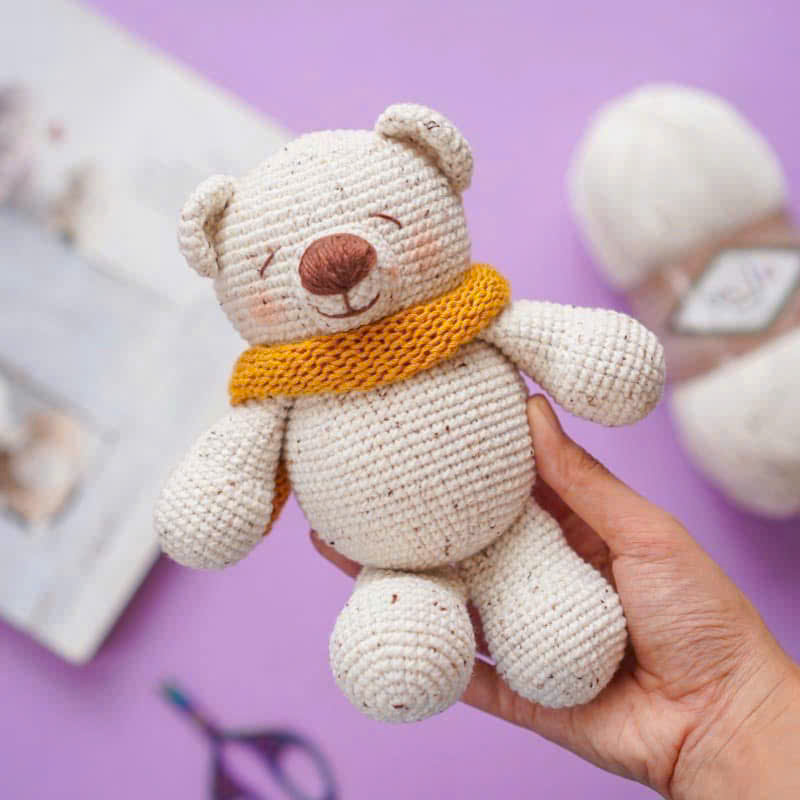 Len Alize Cotton Gold Tweed