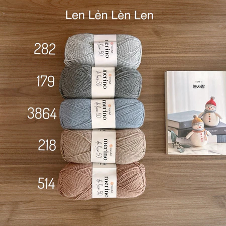 Len Yarnart Merino Deluxe 50