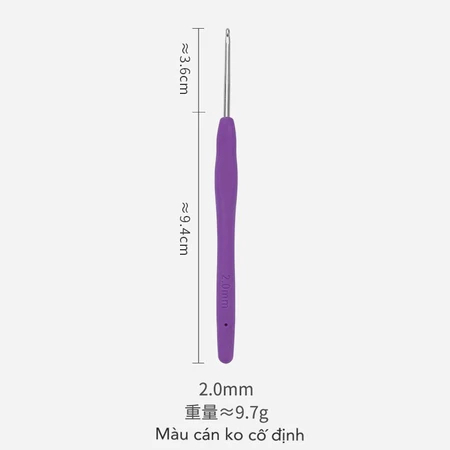 Kim móc cán dẻo-phù hợp cho người mới học móc