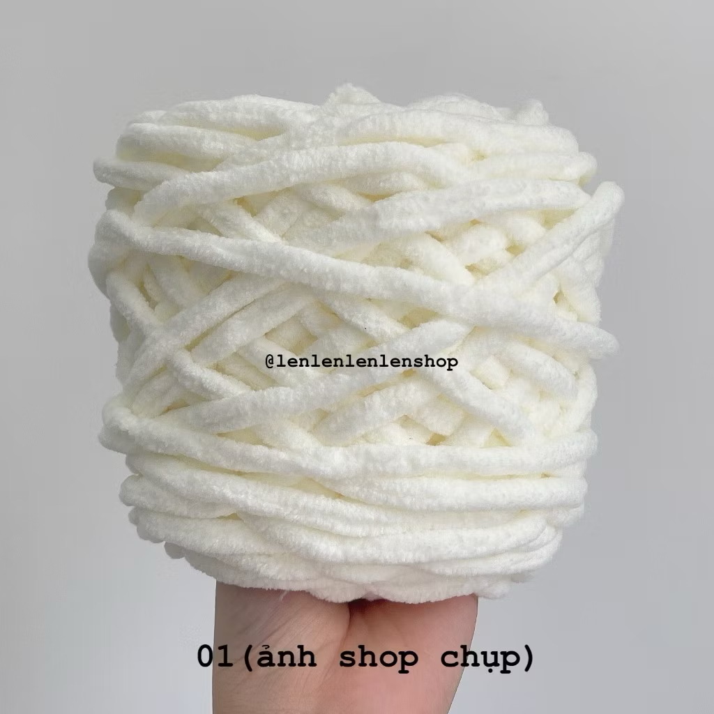 LEN NHUNG ĐŨA 100G/LEN BÔNG ĐŨA 100G