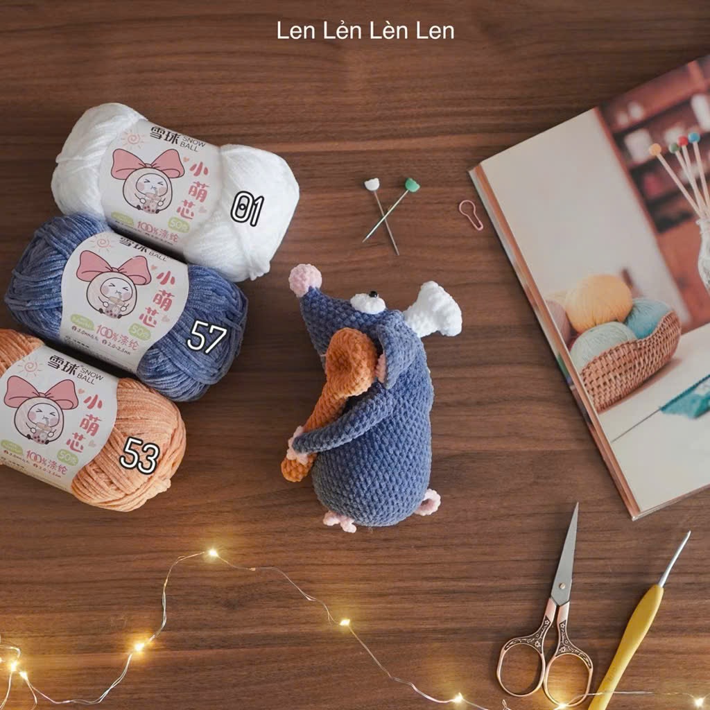 LEN NHUNG GẤU HÃNG SNOWBALL