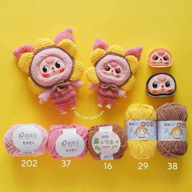 LEN NHUNG MÈO SNOWBALL 50G