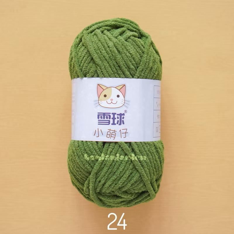 LEN NHUNG MÈO SNOWBALL 50G